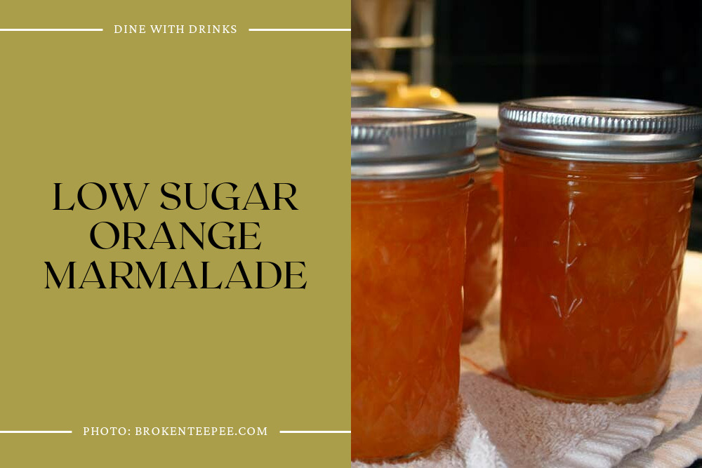 Low Sugar Orange Marmalade