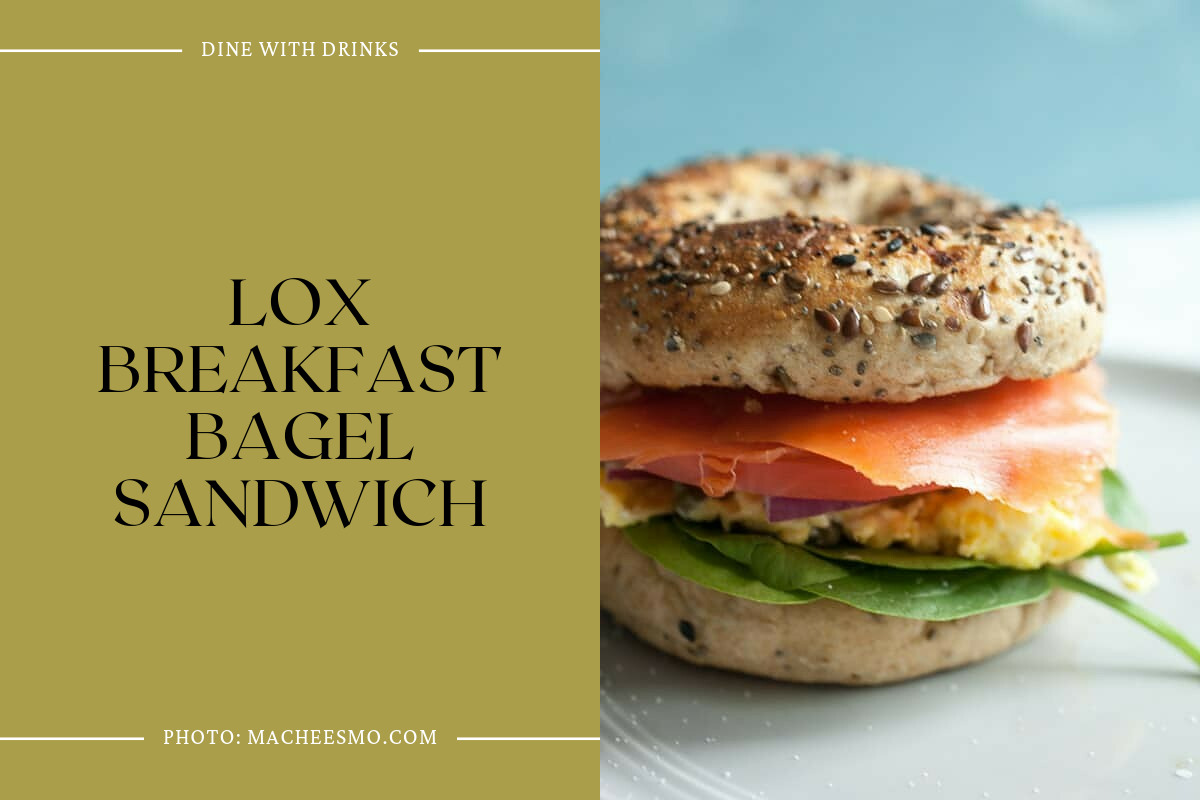 Lox Breakfast Bagel Sandwich