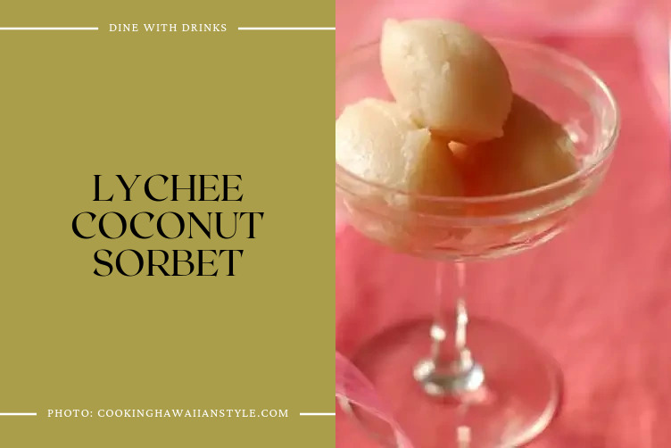 Lychee Coconut Sorbet