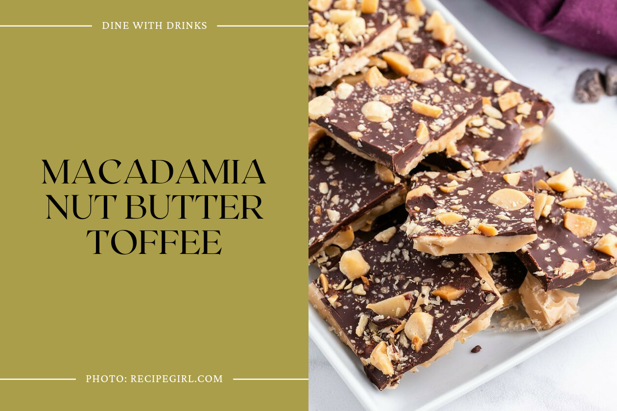 Macadamia Nut Butter Toffee