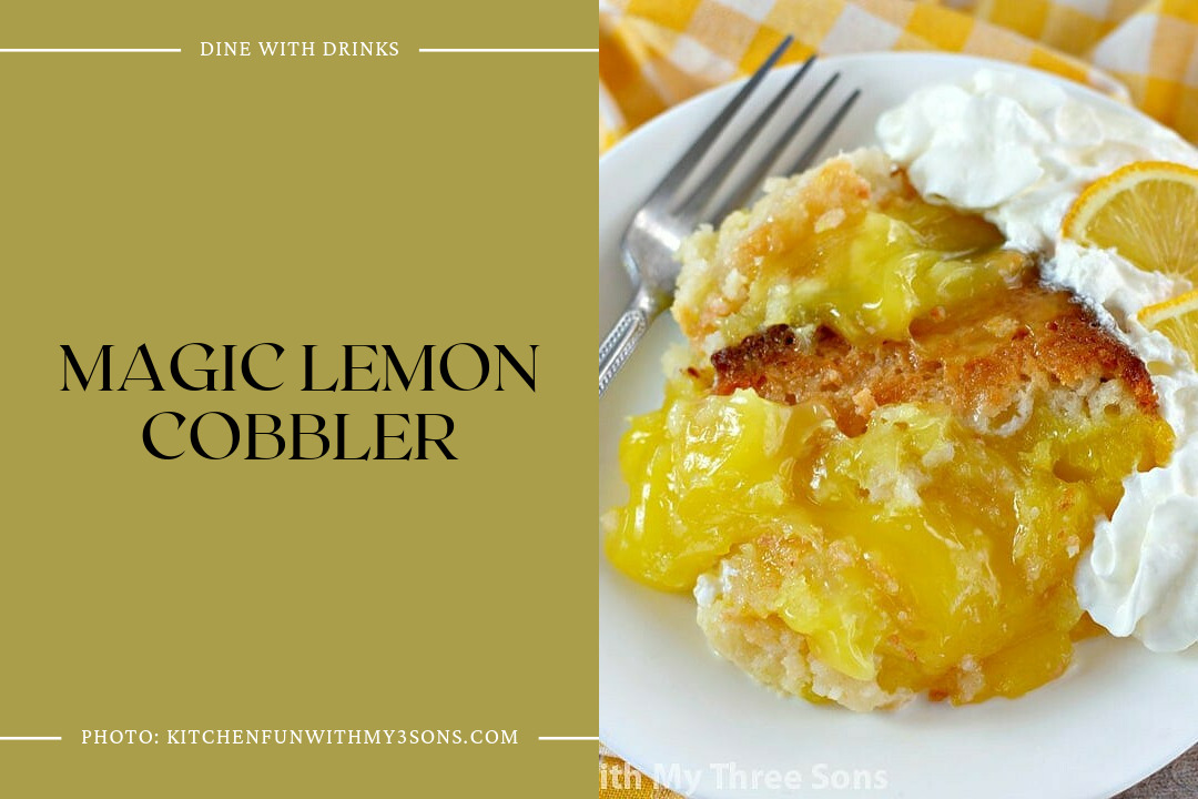 Magic Lemon Cobbler