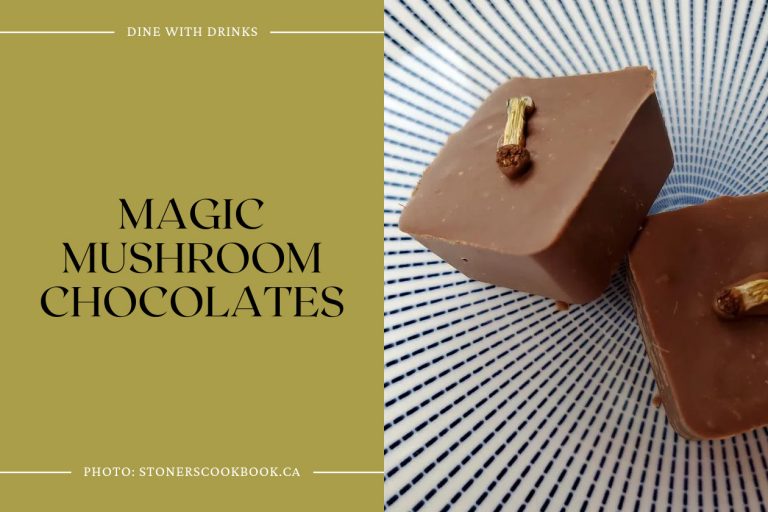 11 Mushroom Chocolate Recipes to Indulge Your Taste Buds! DineWithDrinks