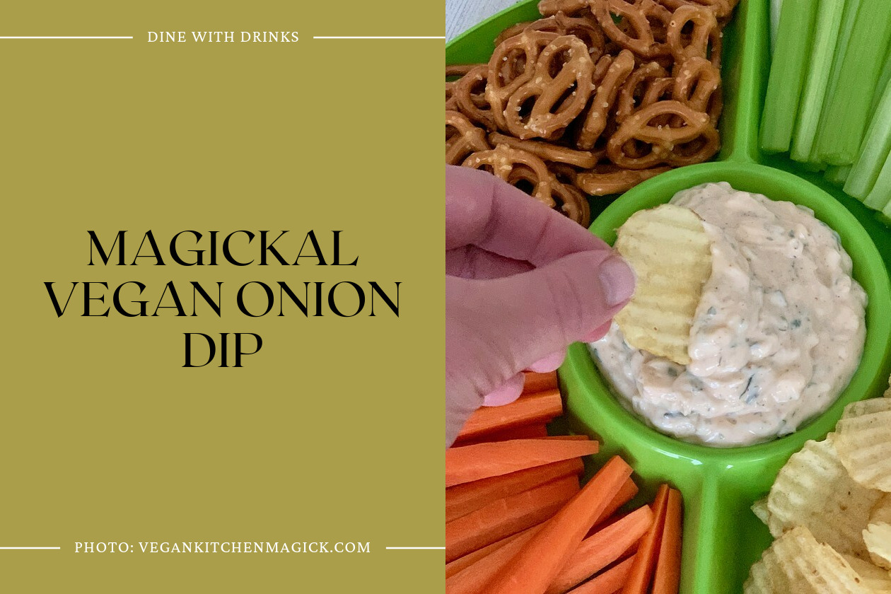 Magickal Vegan Onion Dip