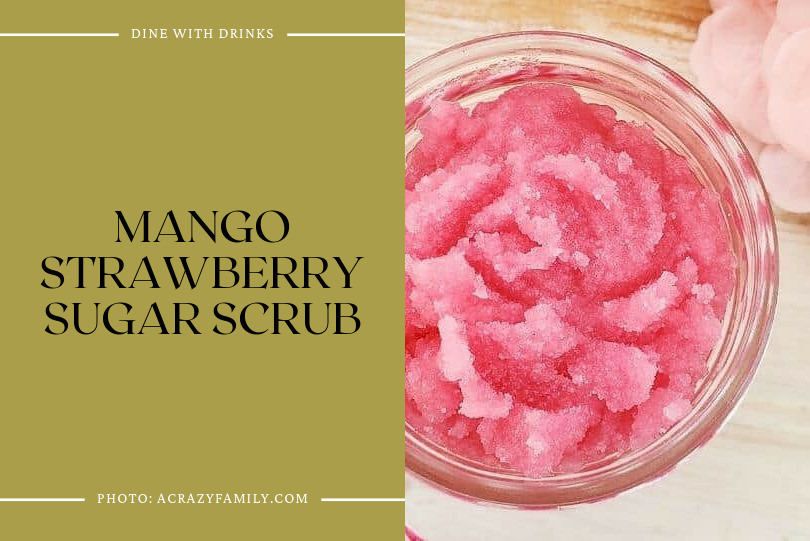 Mango Strawberry Sugar Scrub