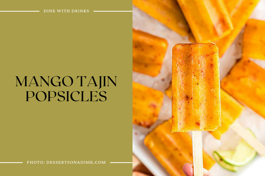Mango Tajin Popsicles