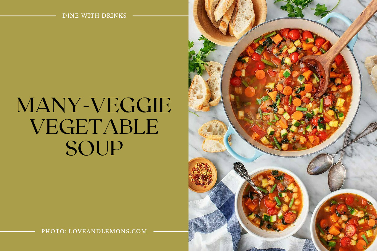 Many-Veggie Vegetable Soup