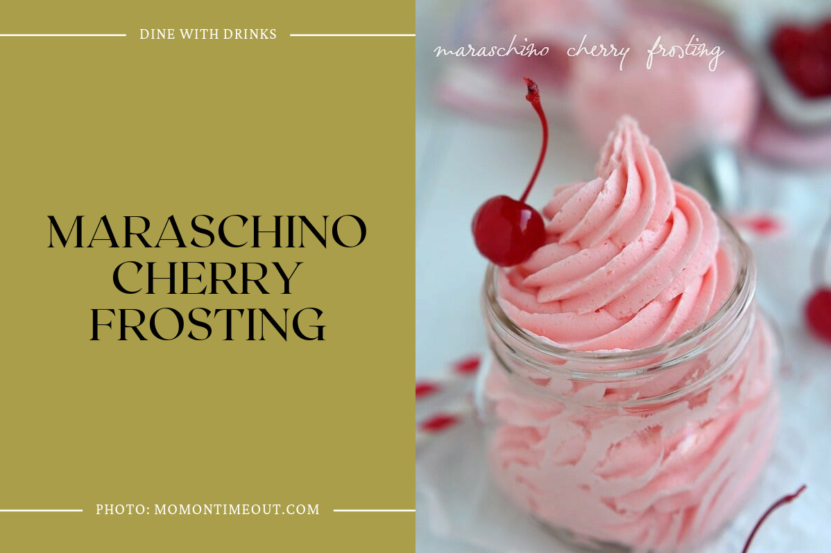 Maraschino Cherry Frosting