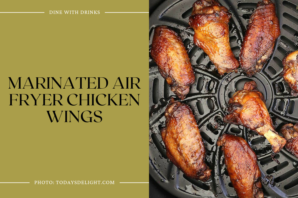 Marinated Air Fryer Chicken Wings