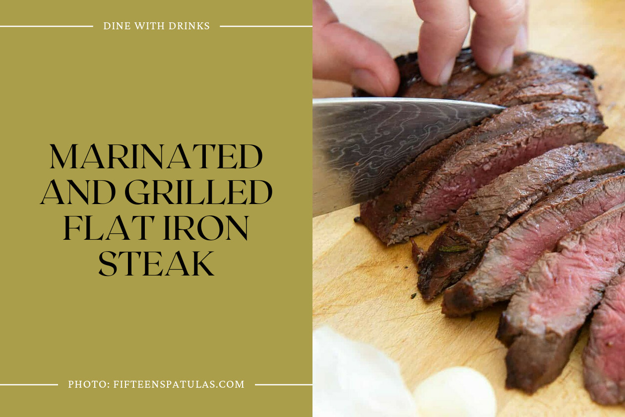 Marinated And Grilled Flat Iron Steak