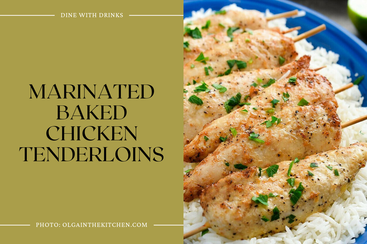 Marinated Baked Chicken Tenderloins