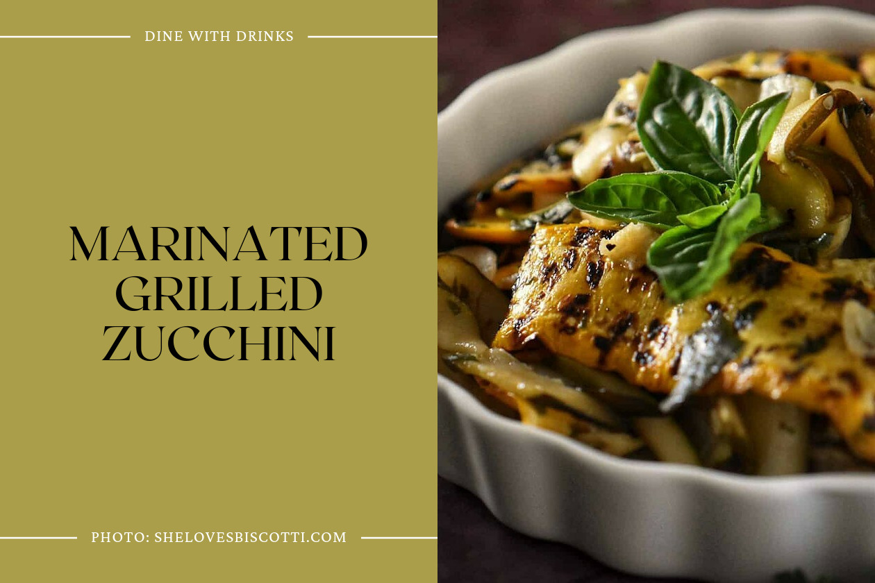 Marinated Grilled Zucchini