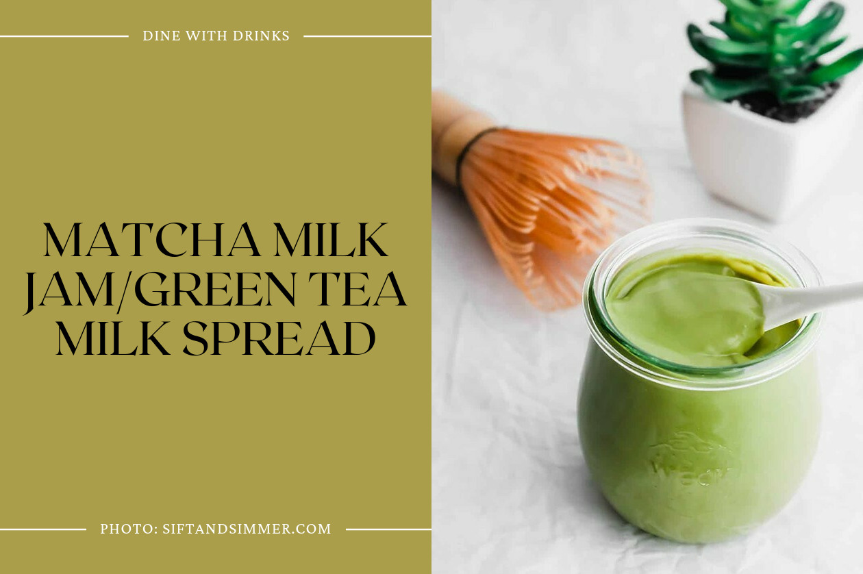 Matcha Milk Jam/Green Tea Milk Spread