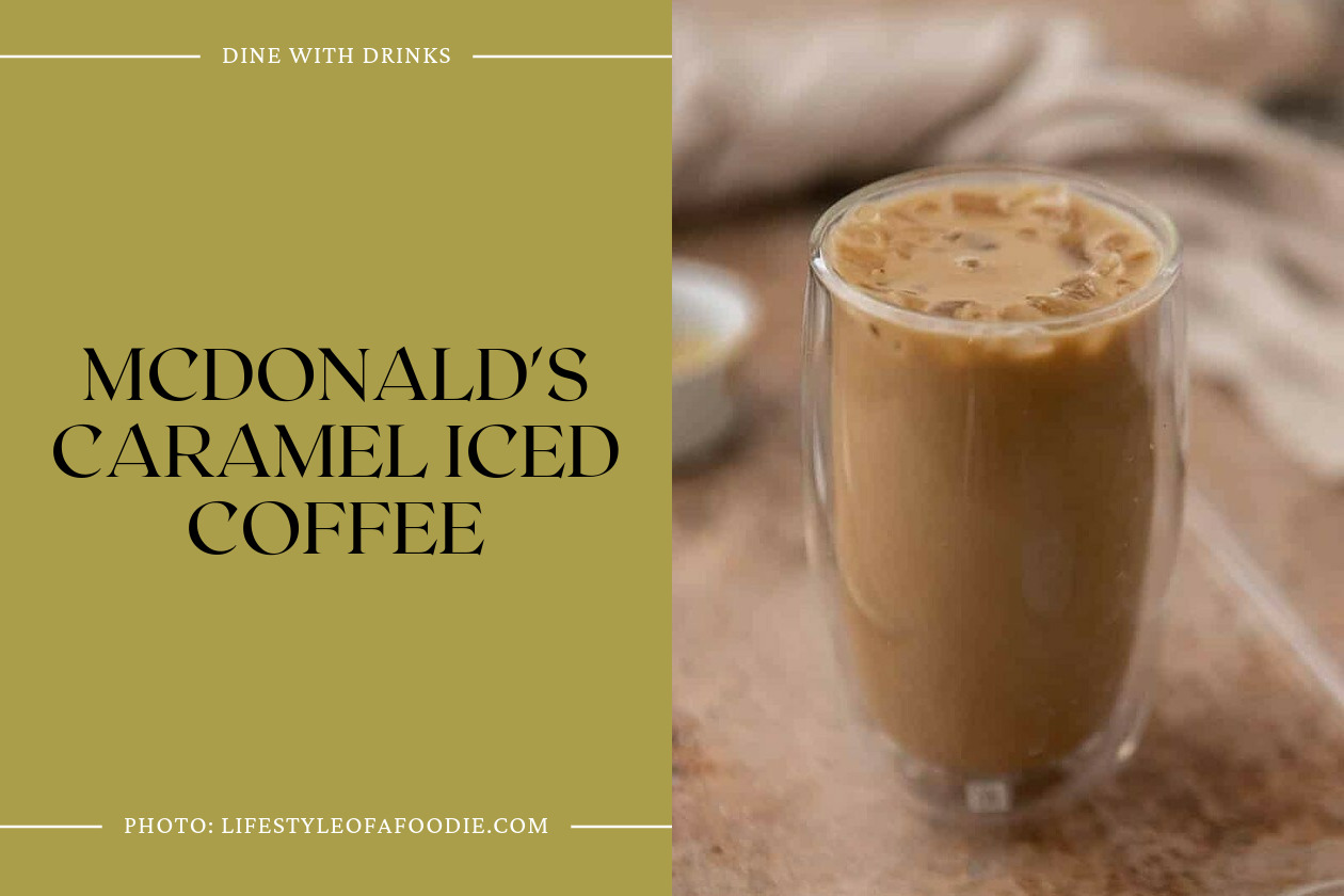 Mcdonald's Caramel Iced Coffee