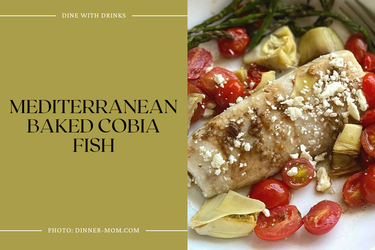 Mediterranean Baked Cobia Fish