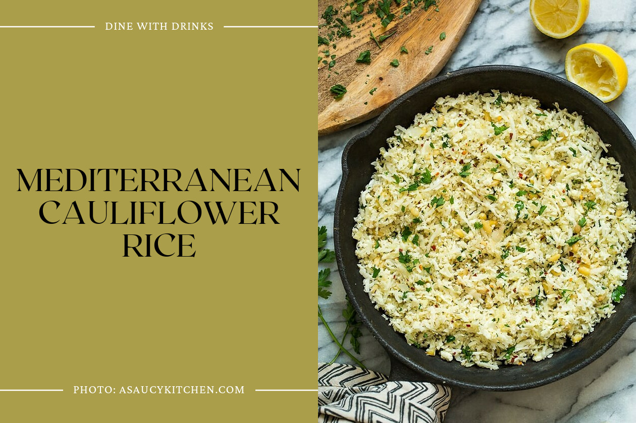 Mediterranean Cauliflower Rice