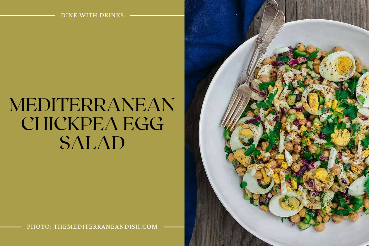Mediterranean Chickpea Egg Salad