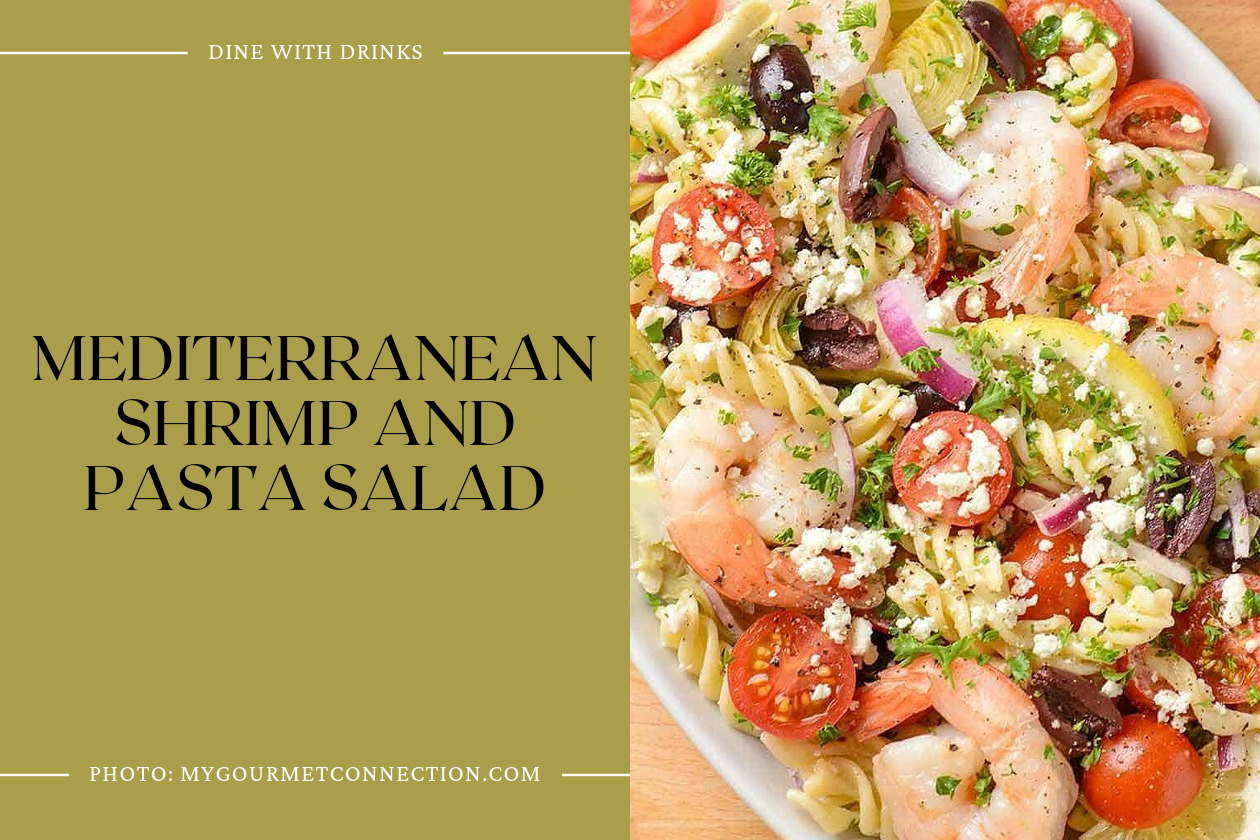 Mediterranean Shrimp And Pasta Salad