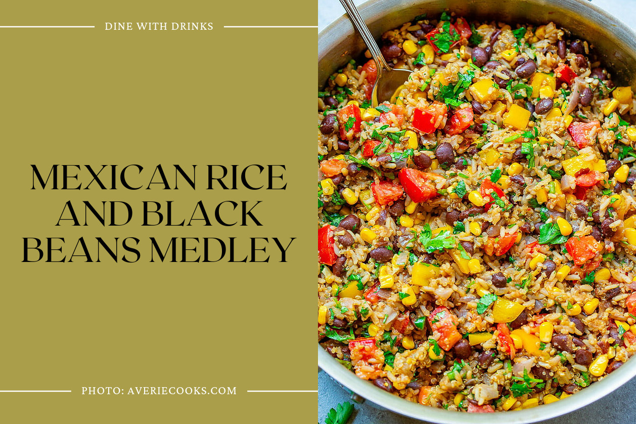 Mexican Rice And Black Beans Medley