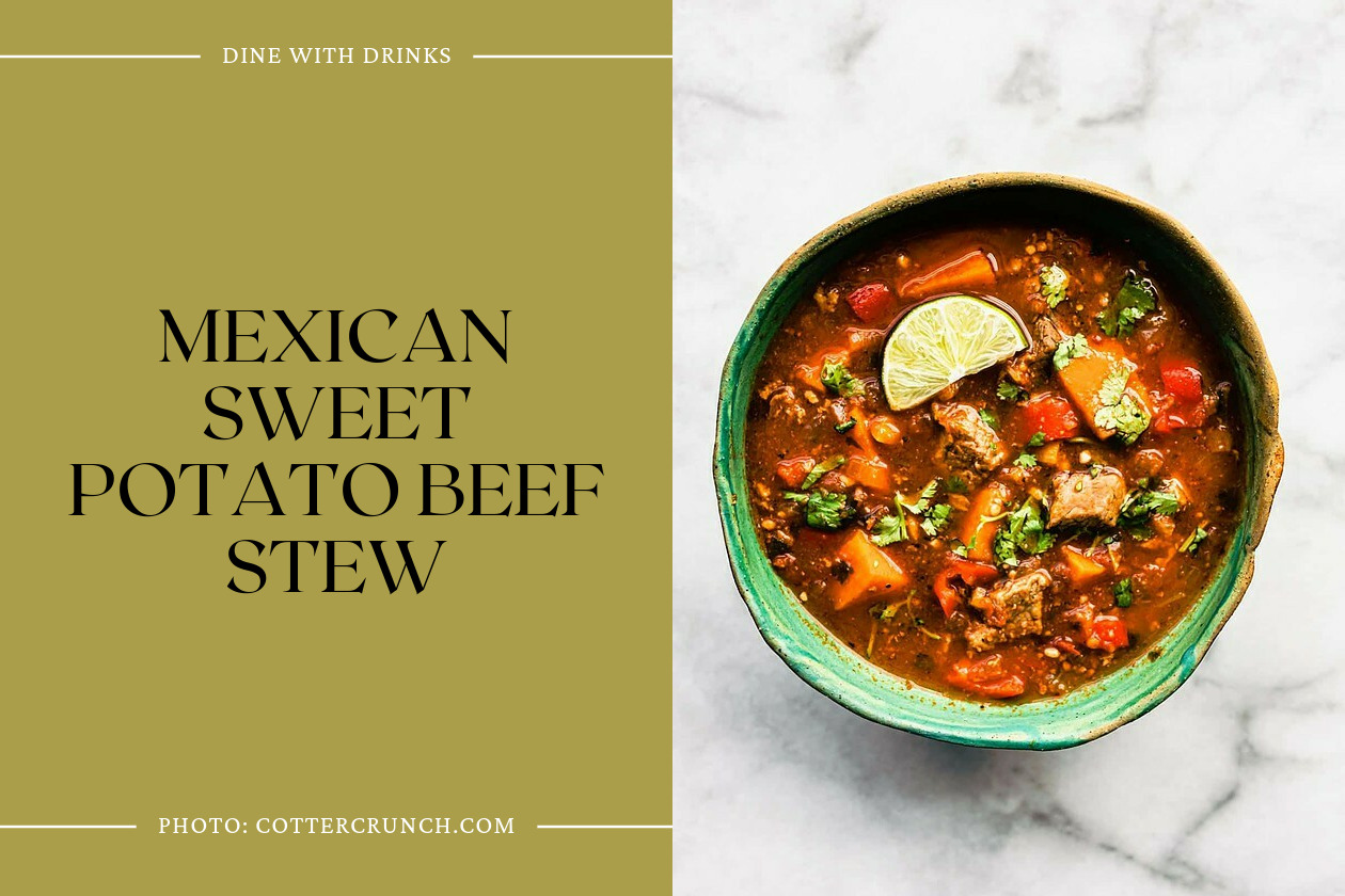 Mexican Sweet Potato Beef Stew