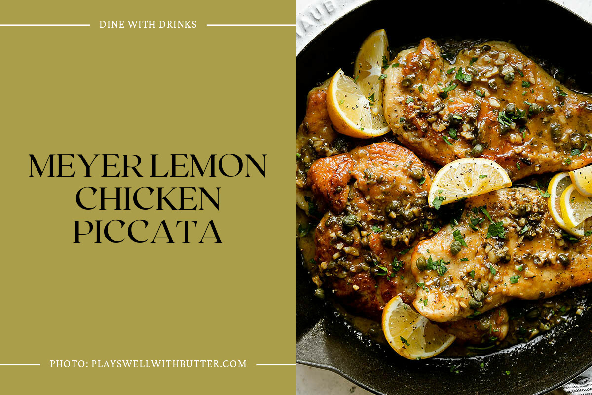 Meyer Lemon Chicken Piccata