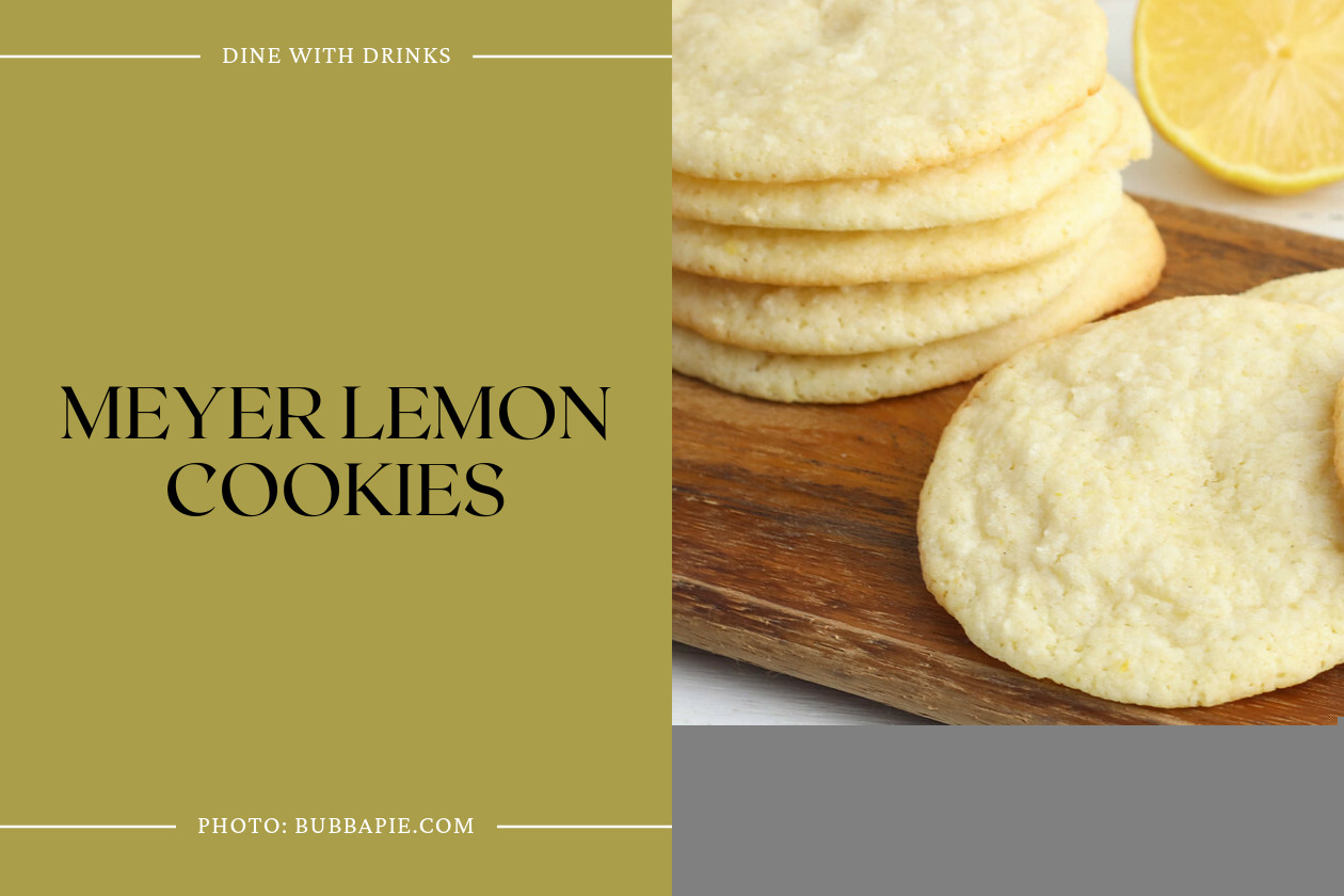 Meyer Lemon Cookies