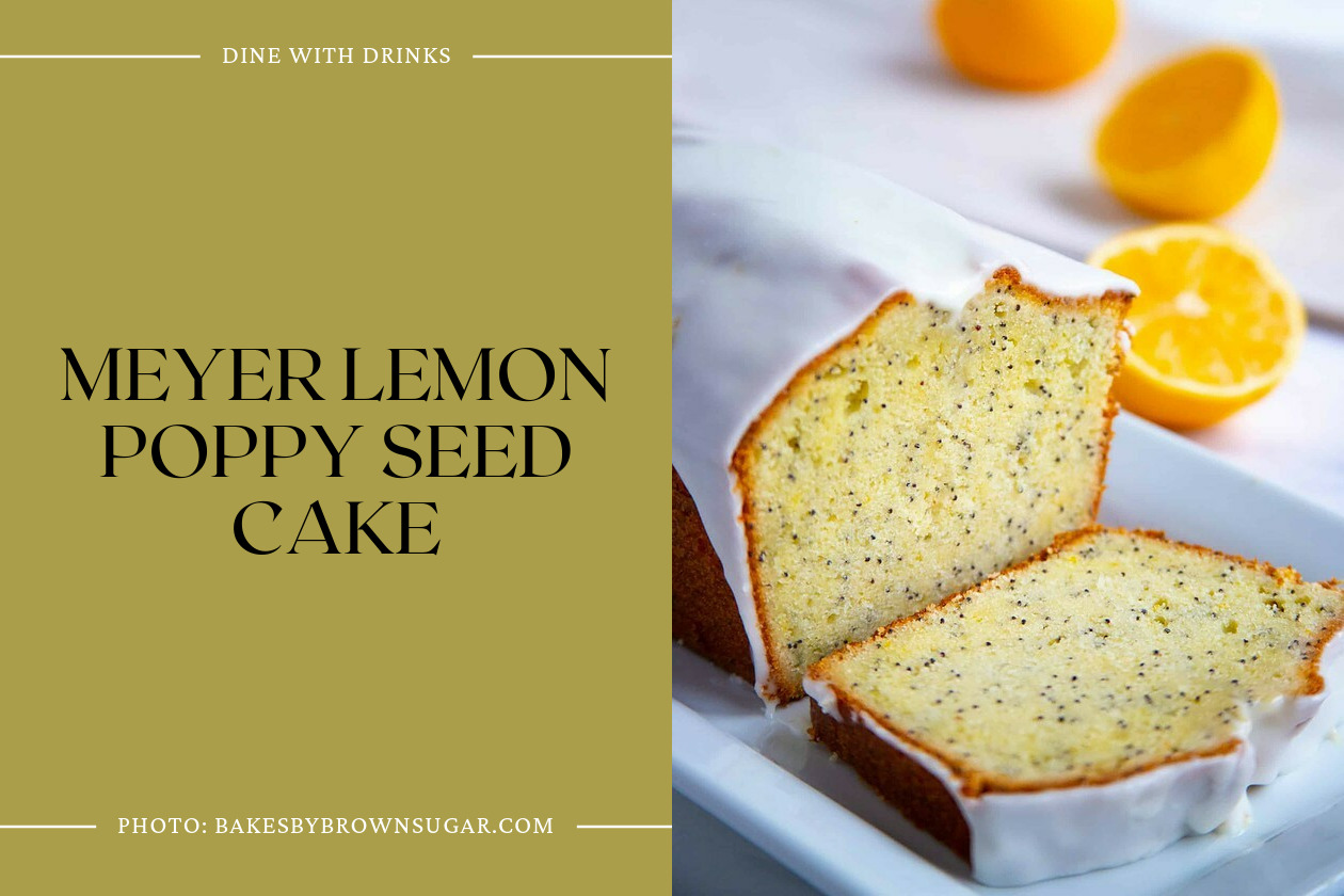 Meyer Lemon Poppy Seed Cake