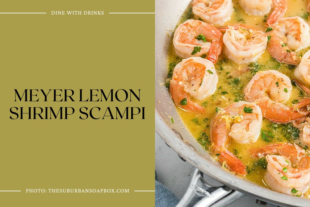 Meyer Lemon Shrimp Scampi