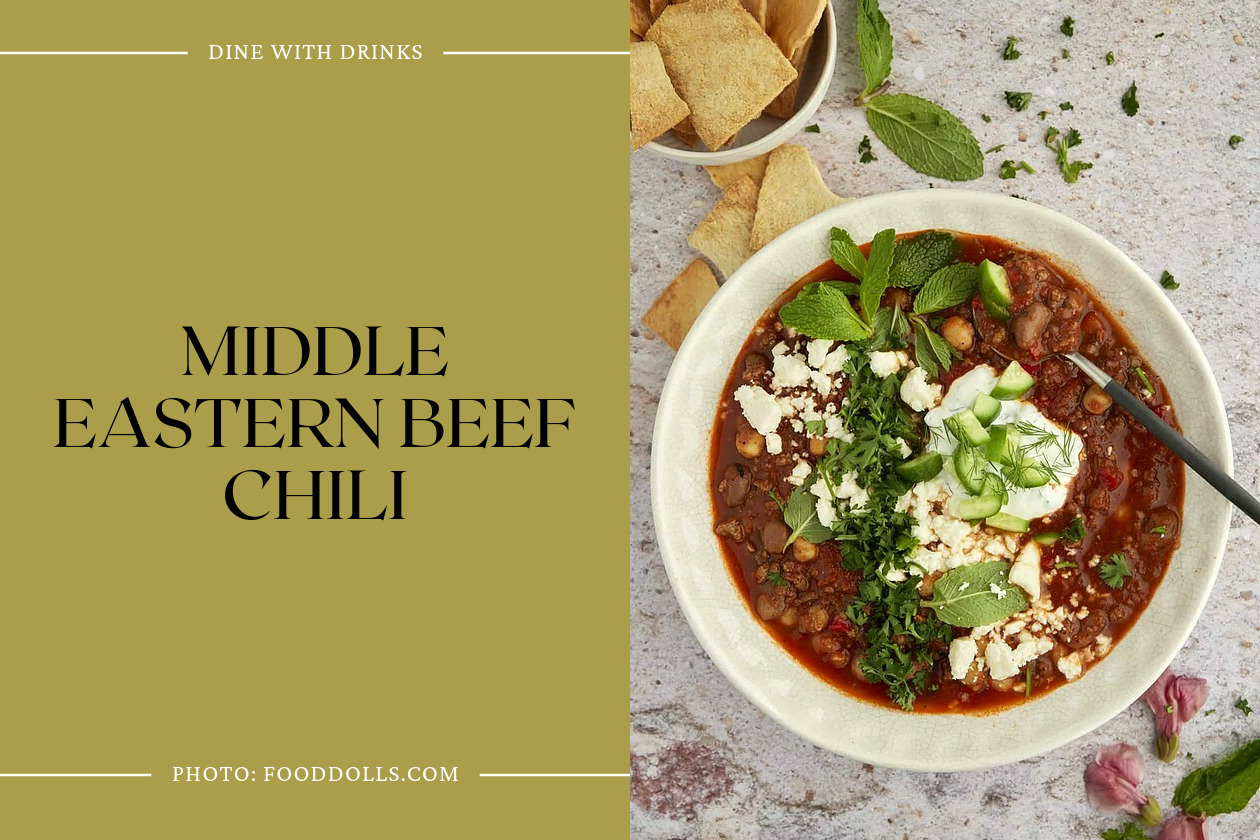 Middle Eastern Beef Chili