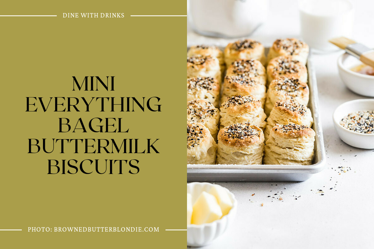 Mini Everything Bagel Buttermilk Biscuits