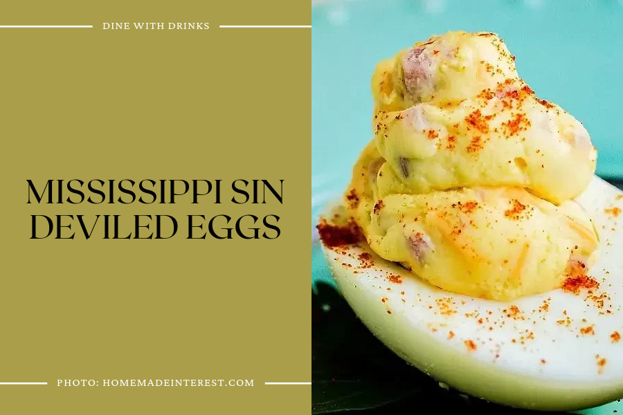 Mississippi Sin Deviled Eggs