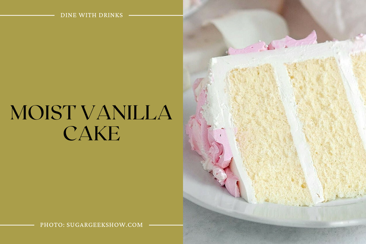 Moist Vanilla Cake