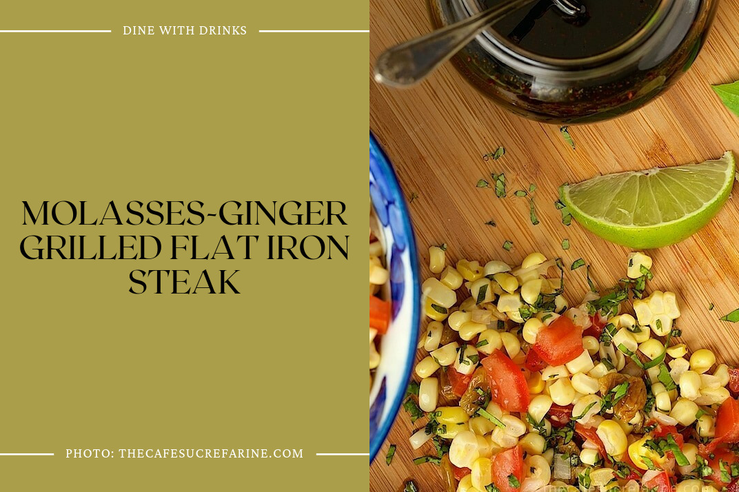 Molasses-Ginger Grilled Flat Iron Steak