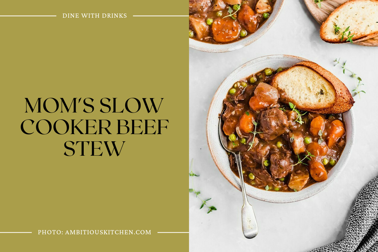 Mom's Slow Cooker Beef Stew