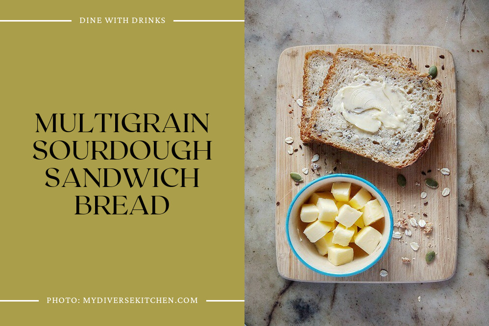 Multigrain Sourdough Sandwich Bread