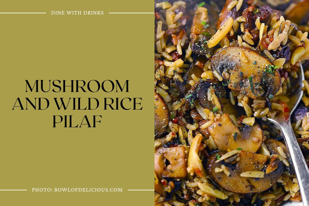 Mushroom And Wild Rice Pilaf
