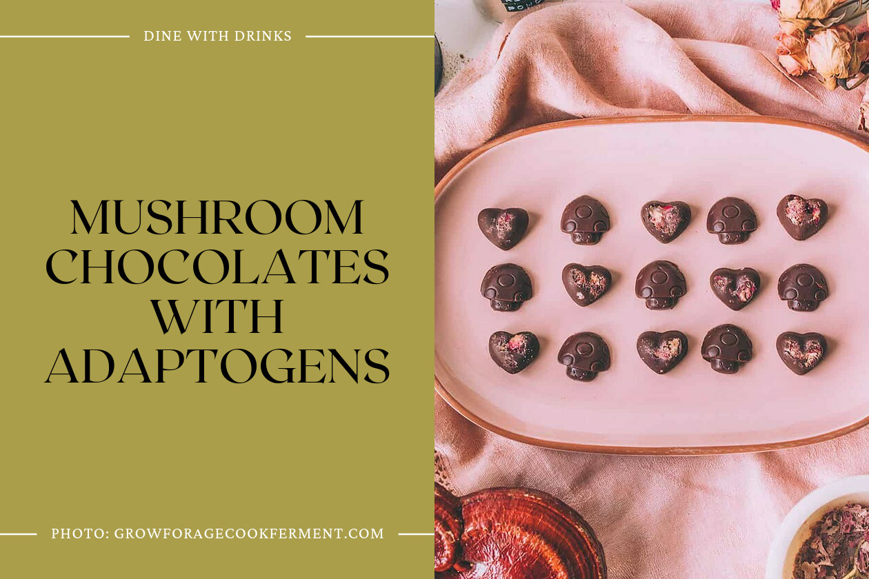 Mushroom Chocolates With Adaptogens
