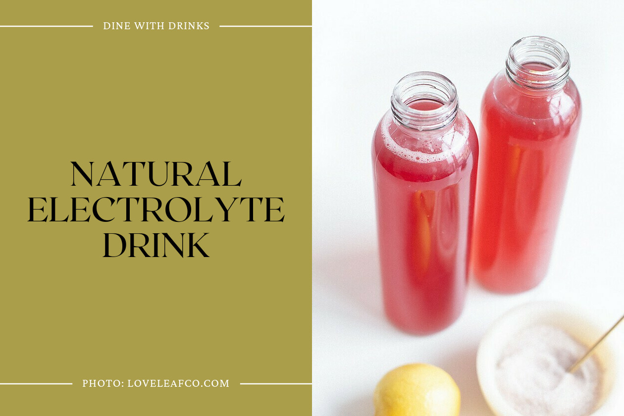 Natural Electrolyte Drink
