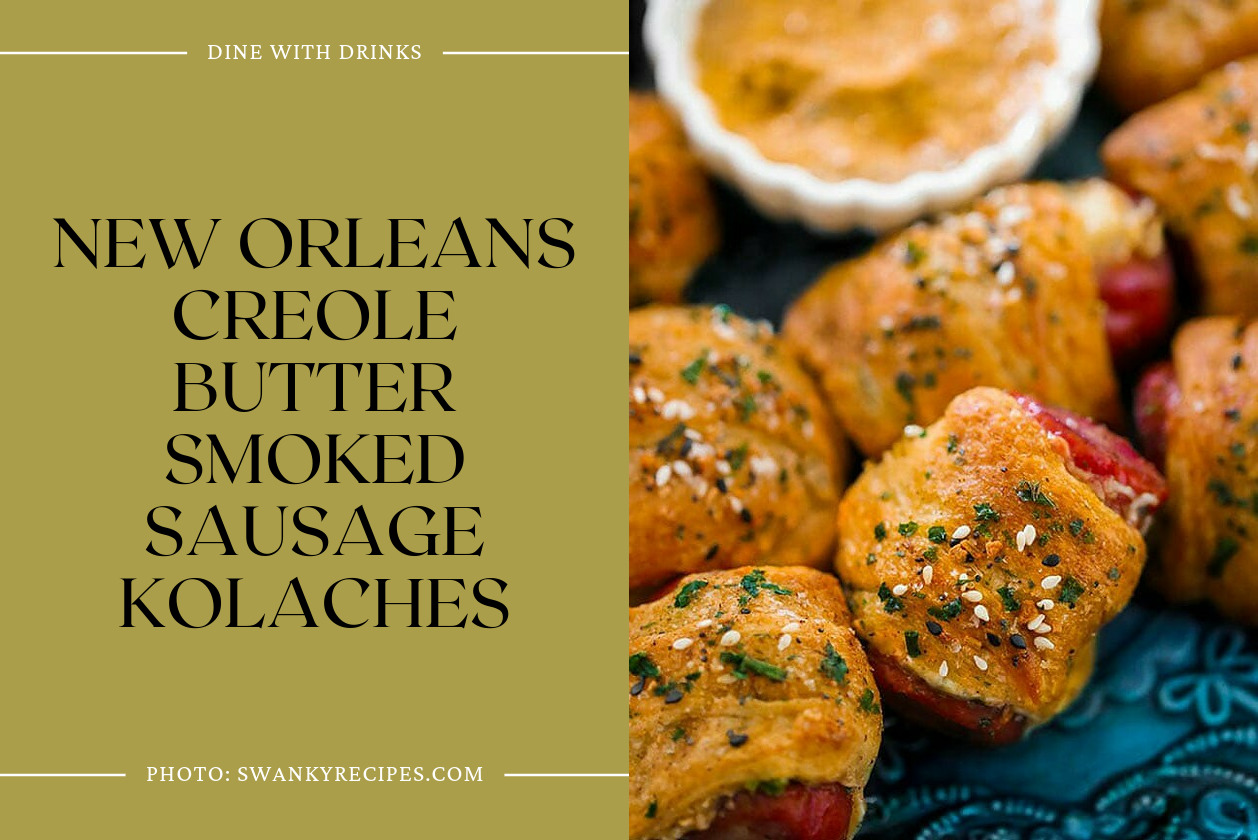 New Orleans Creole Butter Smoked Sausage Kolaches