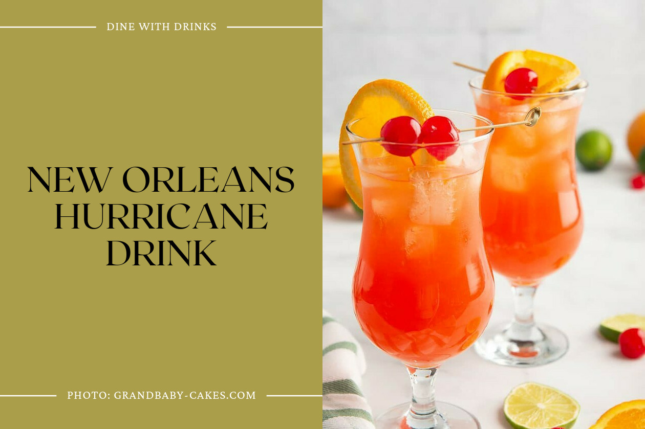 New Orleans Hurricane Drink
