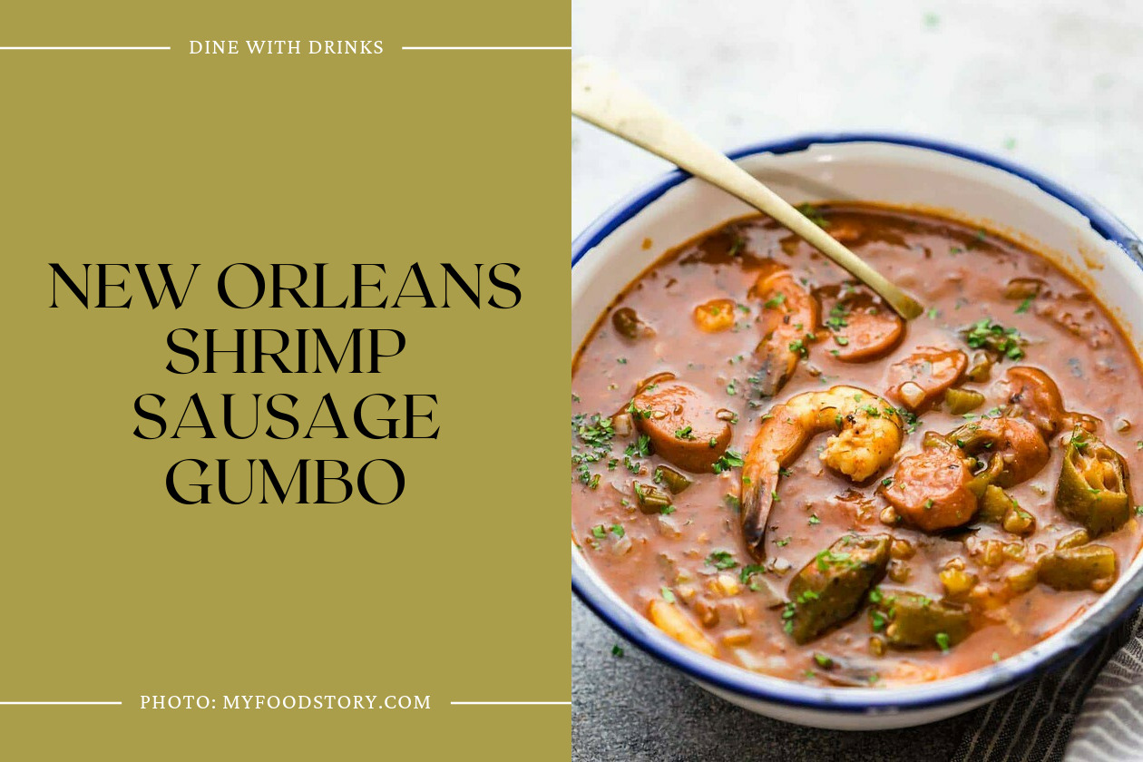 New Orleans Shrimp Sausage Gumbo