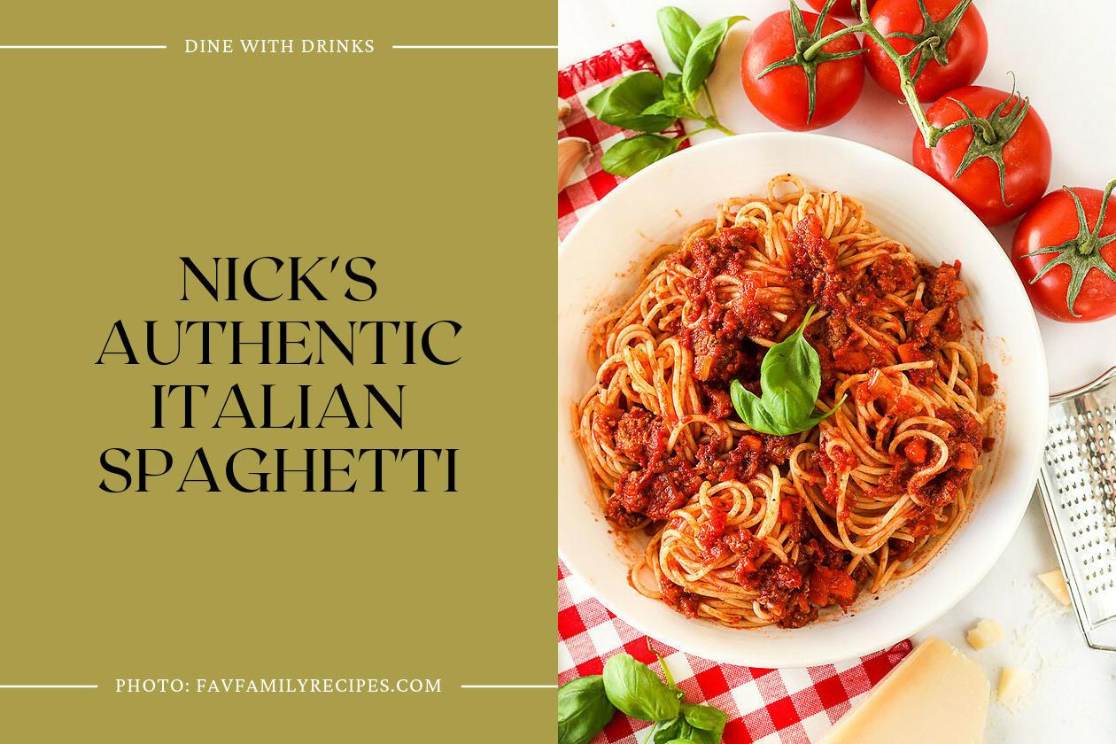 Nick's Authentic Italian Spaghetti