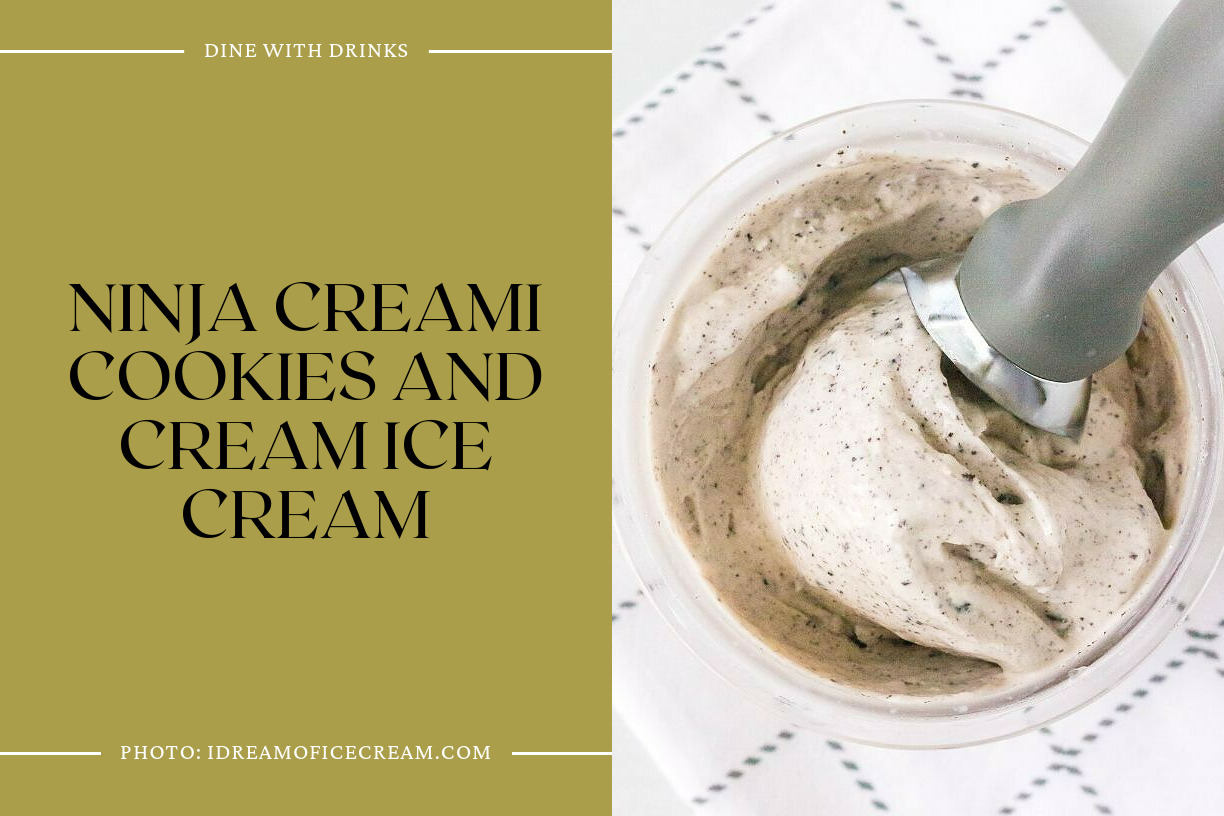 Ninja Creami Cookies And Cream Ice Cream