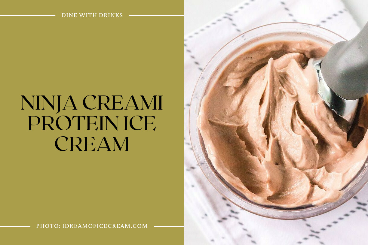 Ninja Creami Protein Ice Cream