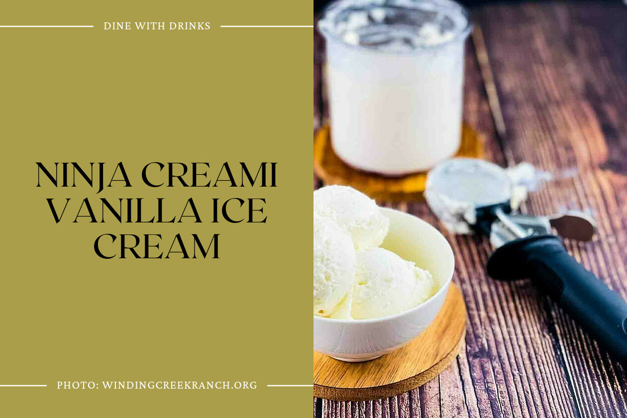 Ninja Creami Vanilla Ice Cream