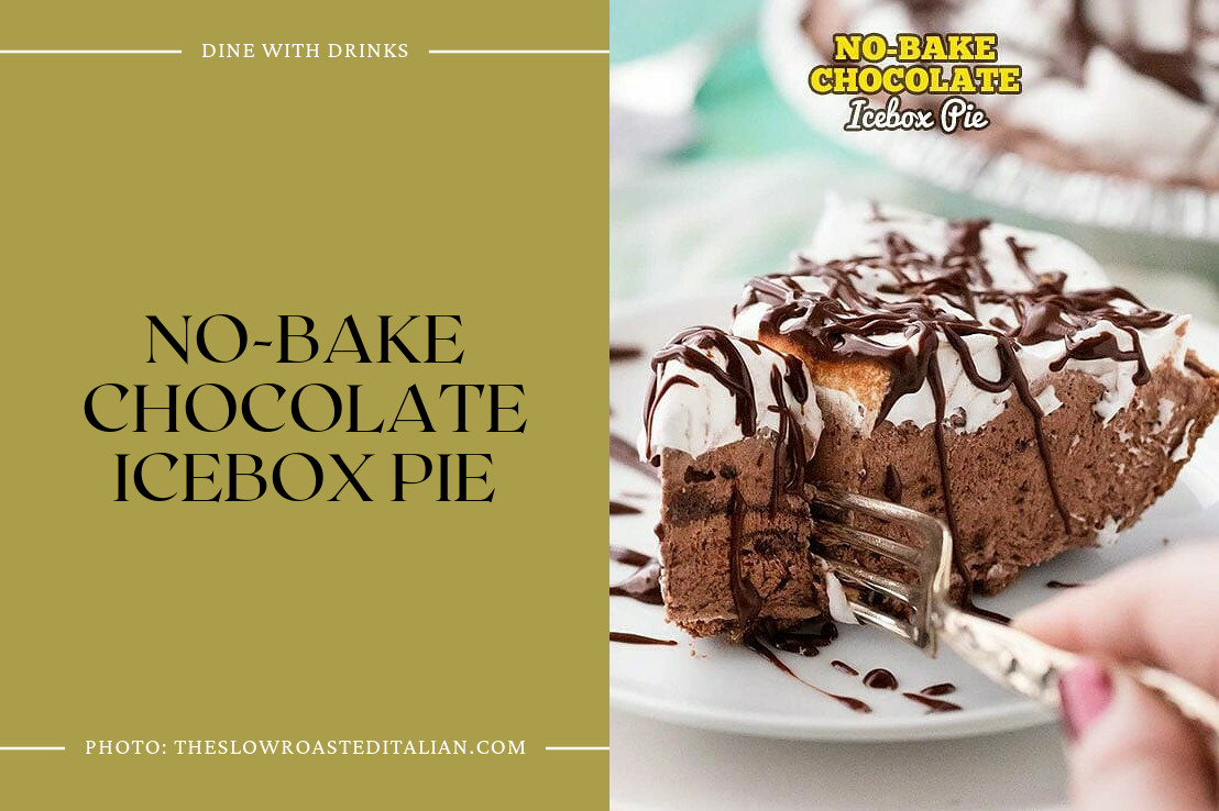 No-Bake Chocolate Icebox Pie
