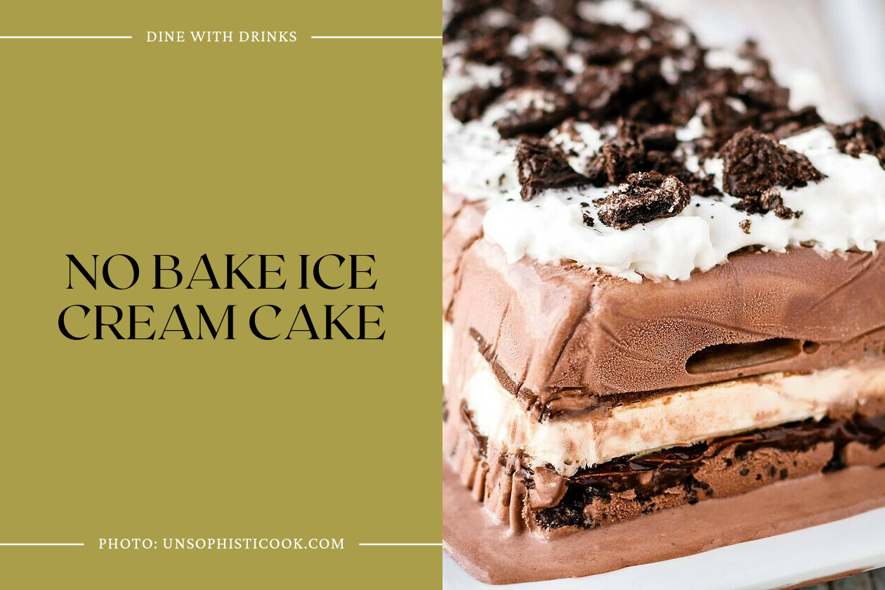 No Bake Ice Cream Cake