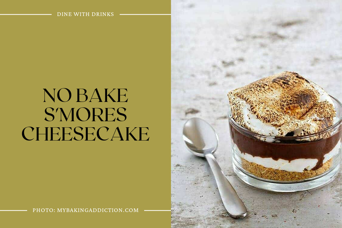 No Bake S'mores Cheesecake