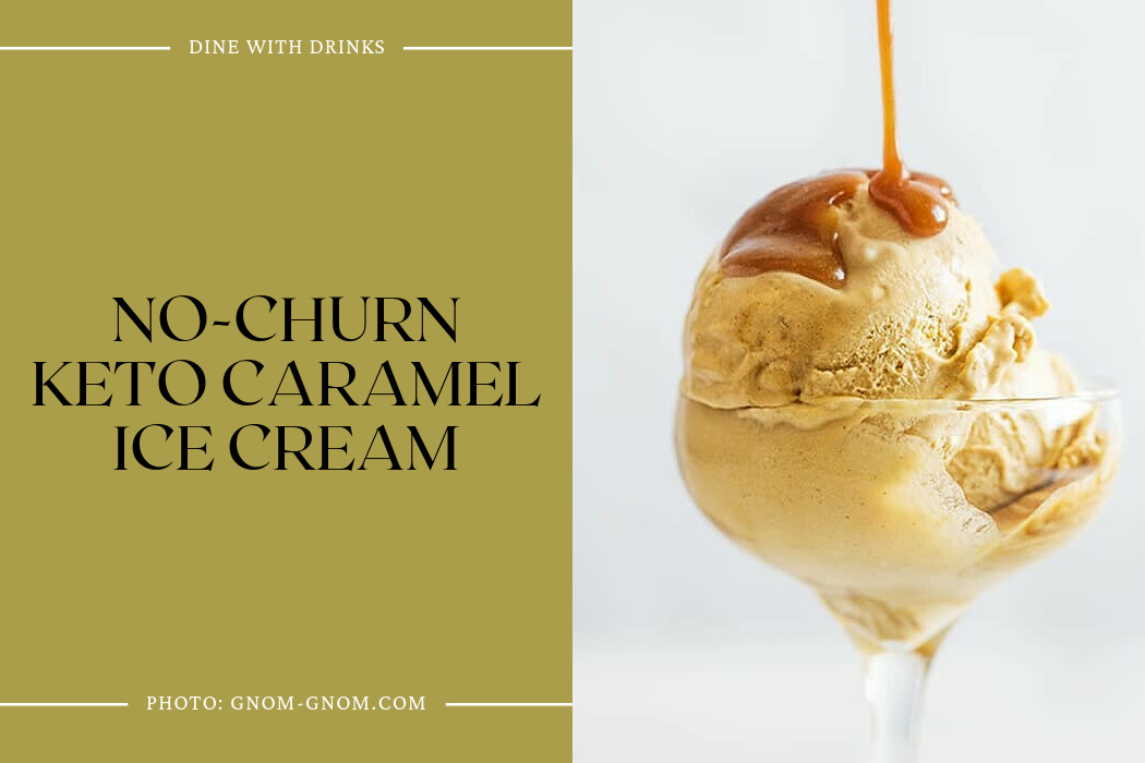 No-Churn Keto Caramel Ice Cream