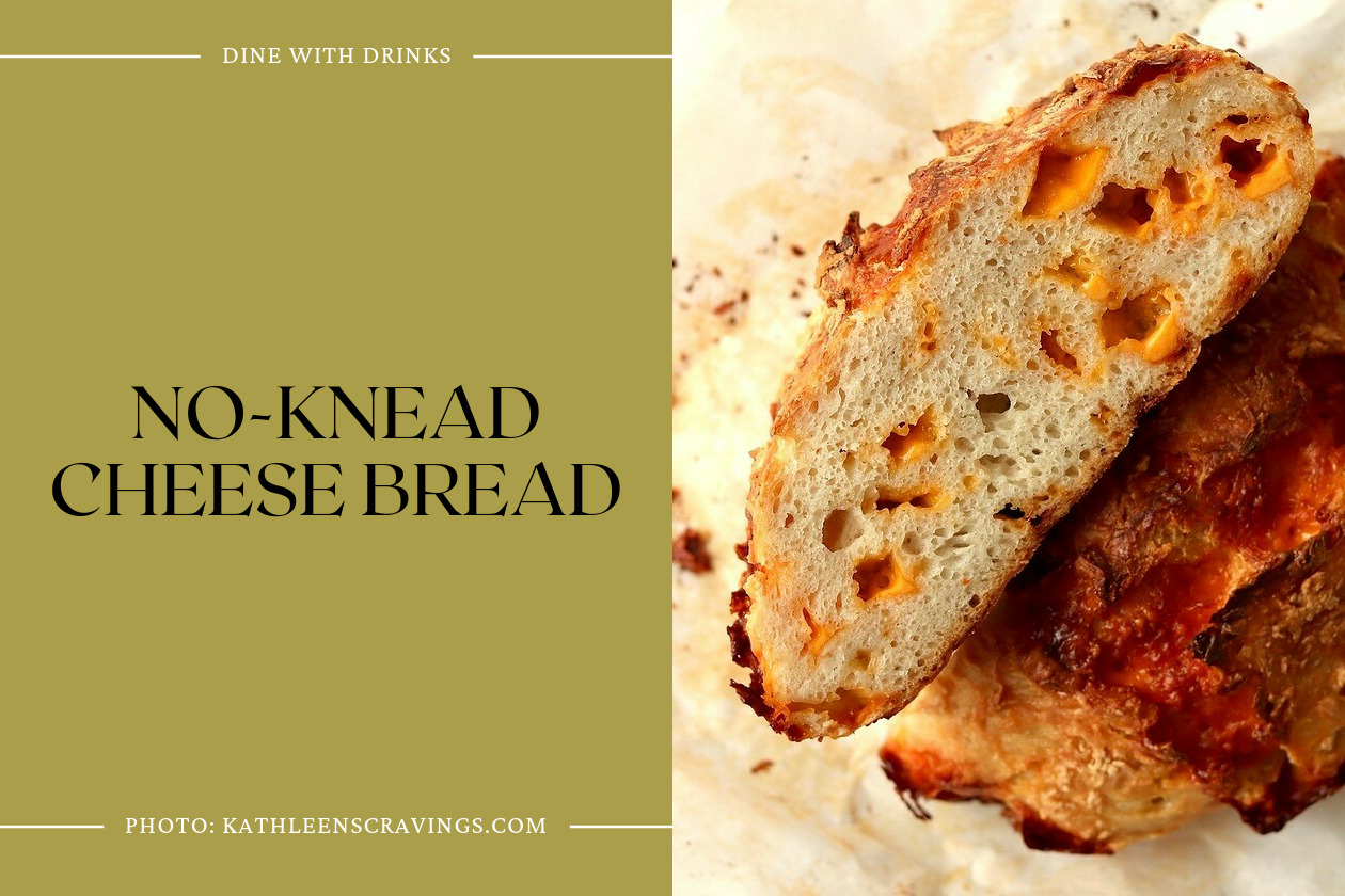 No-Knead Cheese Bread
