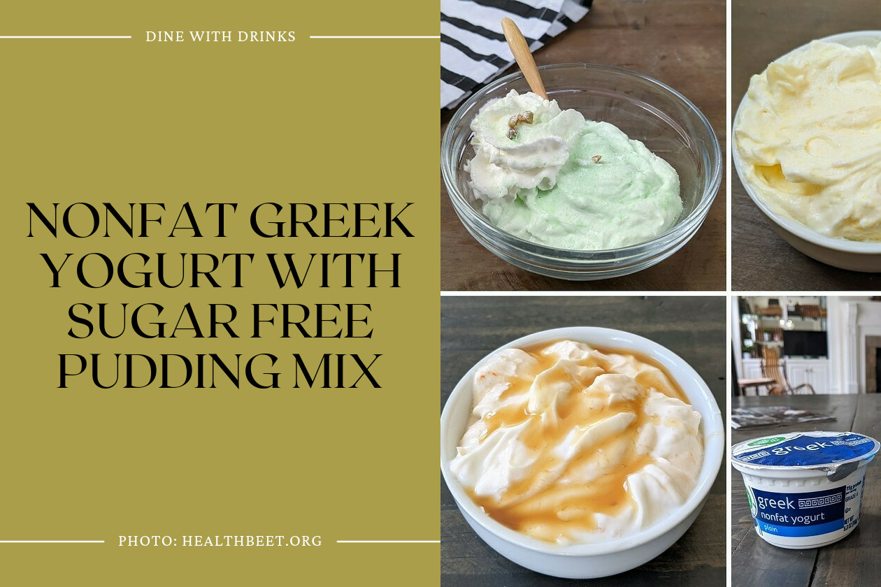 Nonfat Greek Yogurt With Sugar Free Pudding Mix